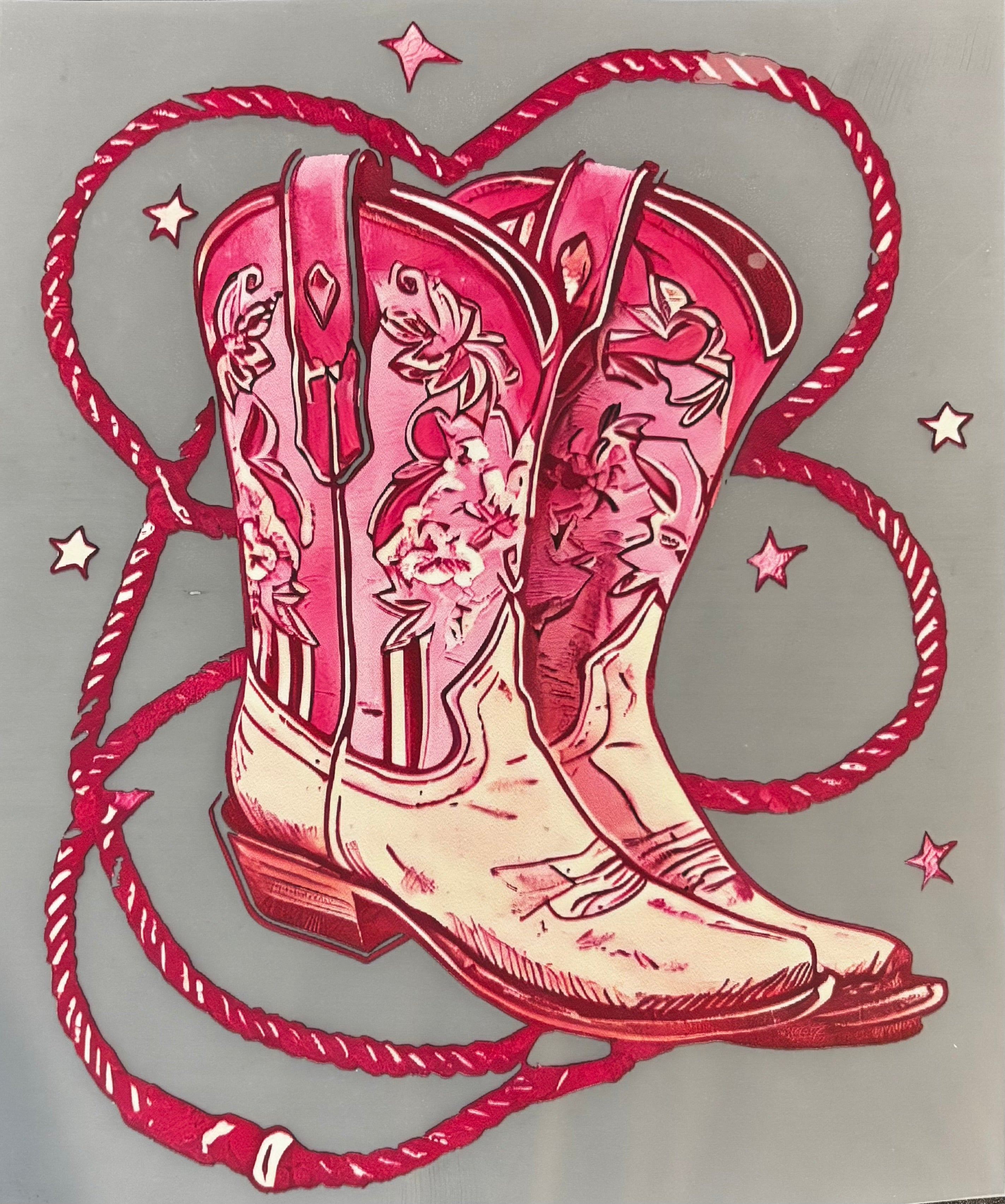 Western Boots Graphic Tee 🤠