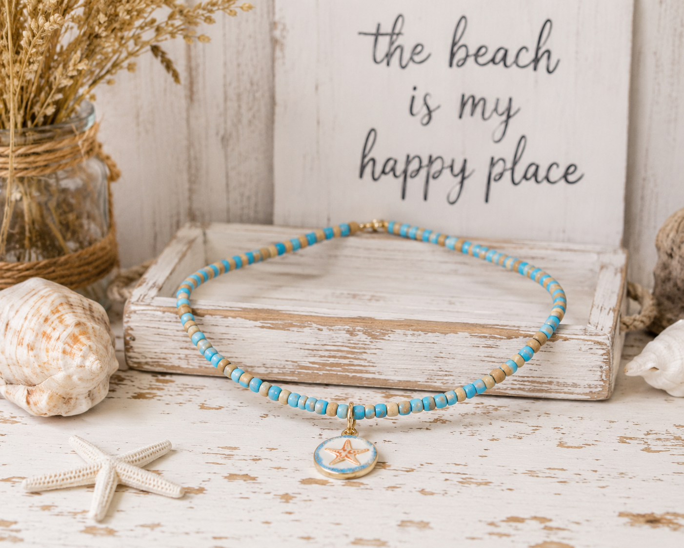 Saltwater Starfish Choker