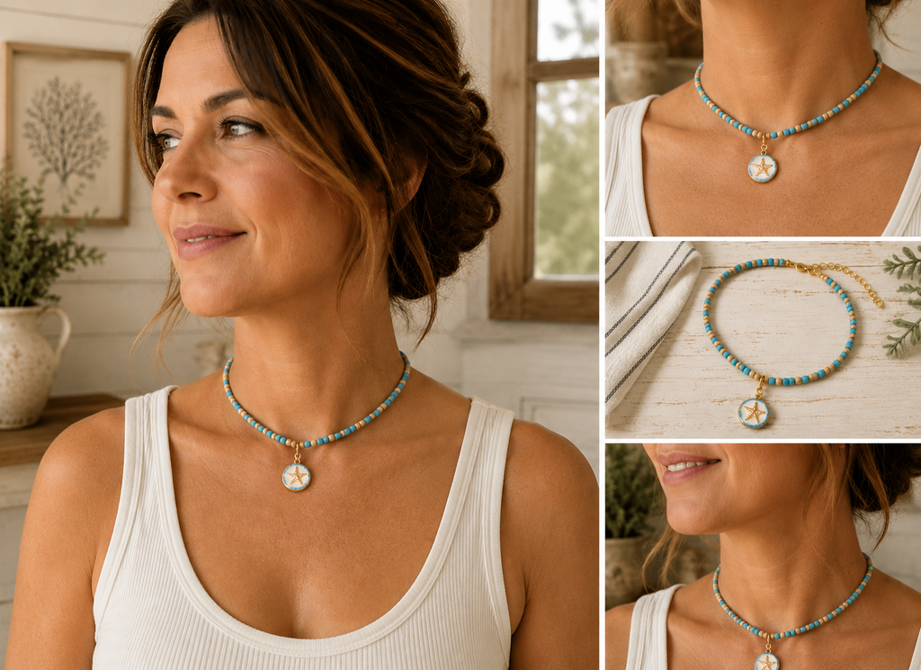 Saltwater Starfish Choker