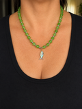 Sea Glass Fish Necklace